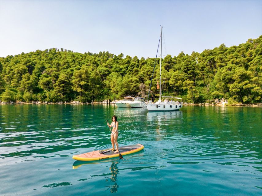 Halkidiki: Private Sailing Yacht Cruise Swim in Blue Waters - Included Amenities