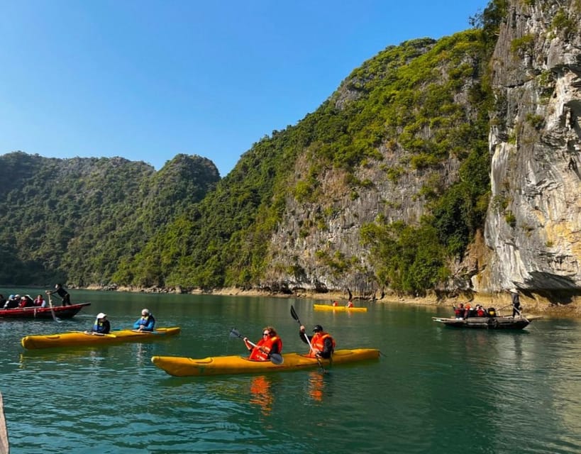 Halong Luxury Day Cruise: Kayak, Swim, Hiking, Cave Explore - Meeting Point and What to Bring