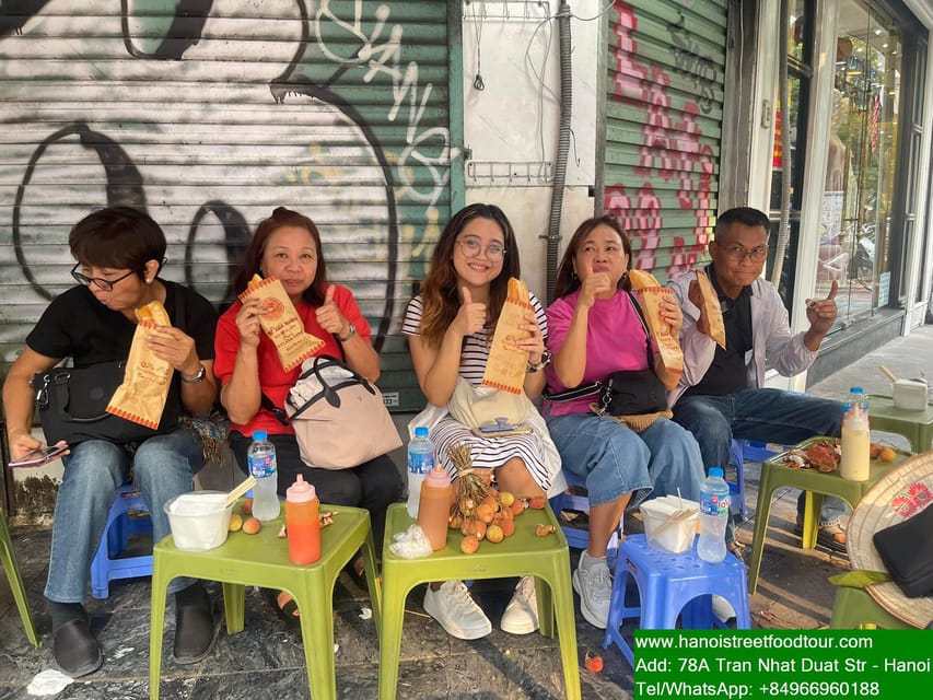 Hanoi: Guided Street Food Walking With the Train Street - Whats Included in the Tour