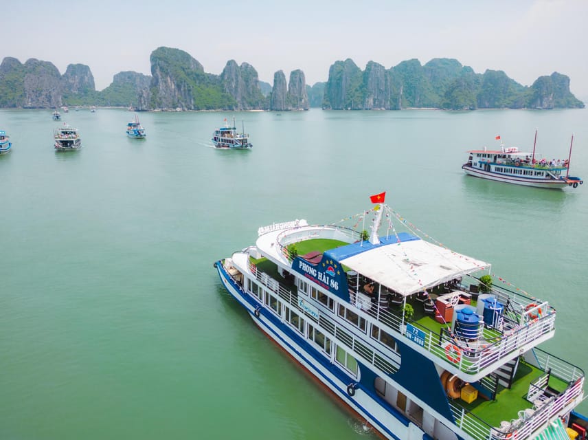 Hanoi: Halong Bay Cruise With Sung Sot Cave and Titop Island - Exploring Sung Sot Cave