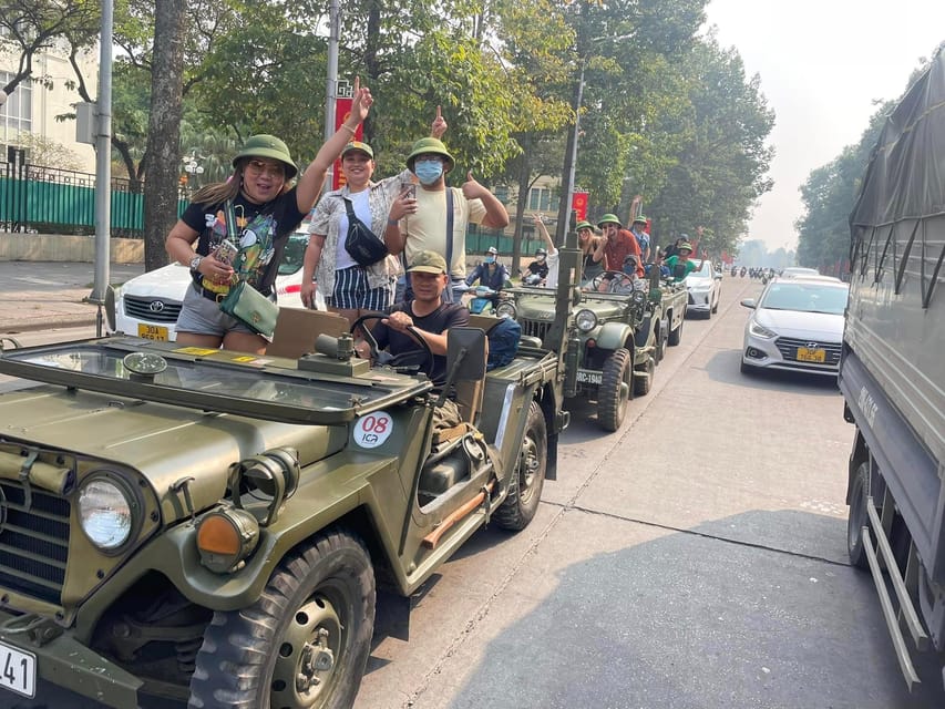 Hanoi Jeep By Night Street Food, Backstreet+ Train Street - Tour Duration and Cancellation Policy