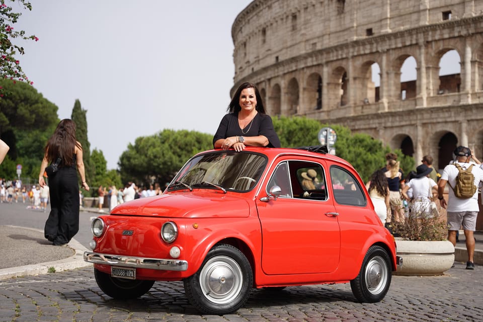 Hello Beautiful: Fiat 500 Vintage Tour in Rome With Aperol Spritz - Cancellation Policy