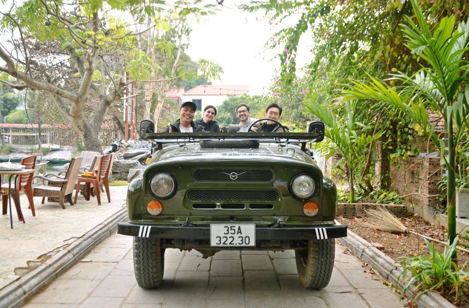 Hoa Lu: Ninh Binh Jeep Tour to Bich Dong Pagoda & Thung Nang - Transportation Details