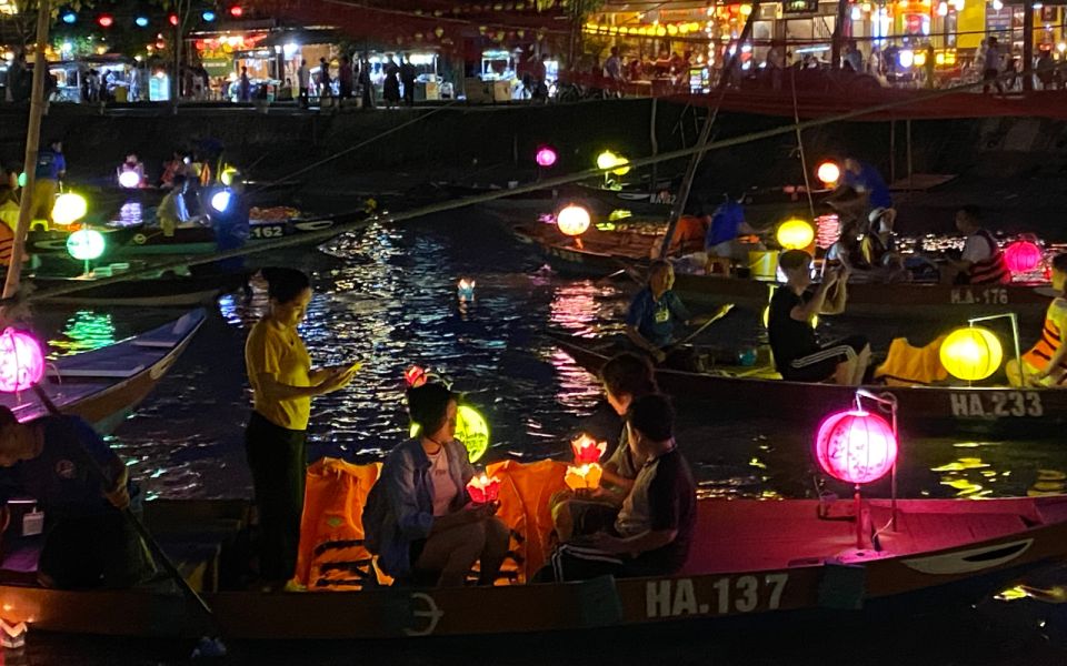 Hoi An City Tour: Boat Ride & Lantern Release - Memorable Boat Ride