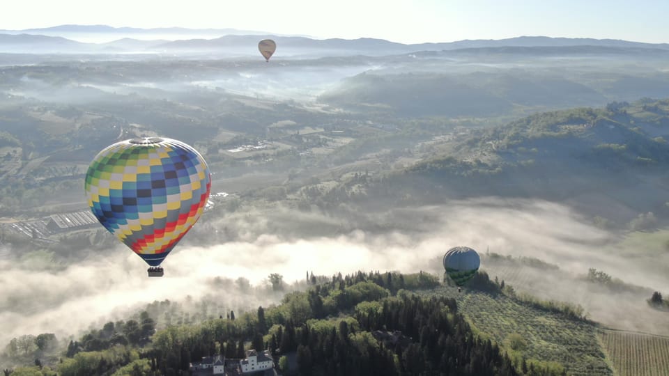 Hot Air Balloon, Pienza, Montalcino, Val Dorcia - Safety Measures