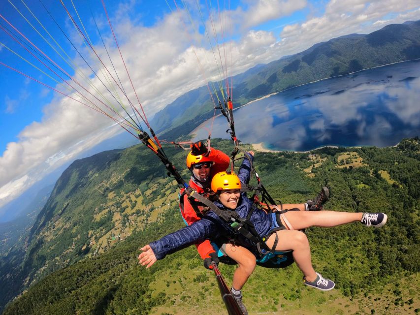 Huerquehue Park From the Air With a Paragliding Champion - Wildlife and Nature Observations