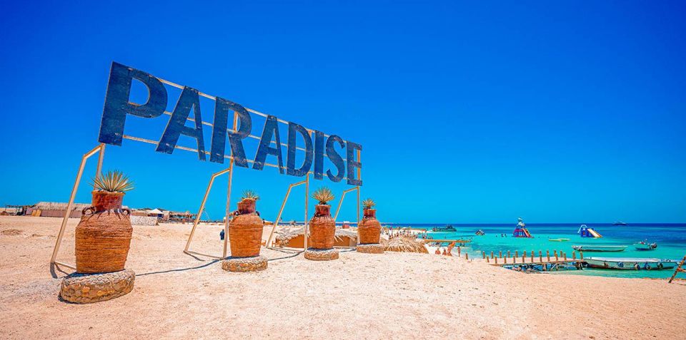 Hurghada: Paradise Island Sunset Cruise, Snorkeling, & Lunch - The Sum Up