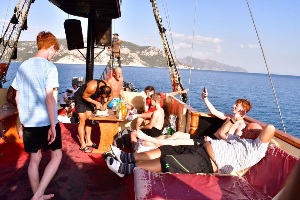 Icmeler Boat Trips Lunch & Unlimited Soft + Alcoholic Drinks - Booking Process