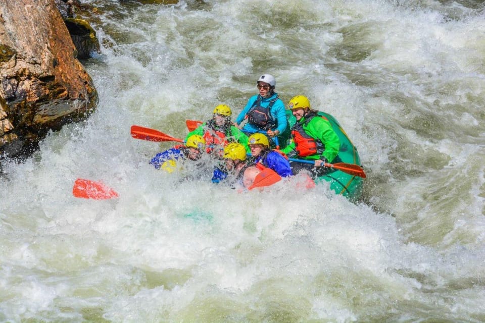 Idaho Springs: Clear Creek Intermediate Whitewater Rafting - Experience Highlights