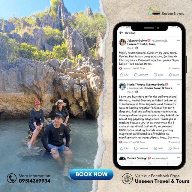 Isla De Gigantes Day Tour (Joiners) Carles Iloilo - Frequently Asked Questions