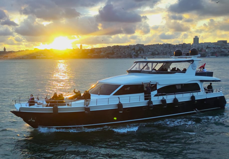 Istanbul: Bosphorus Sunset Yacht Cruise With Live Guide - Booking Process