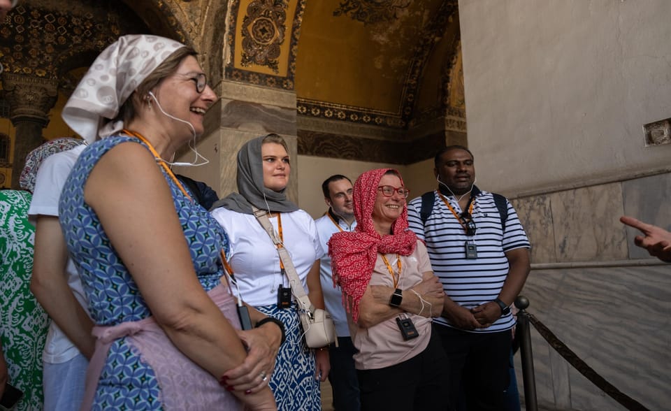 Istanbul: Hagia Sophia & Basilica Cistern Tour With Tickets - Security and Access Information