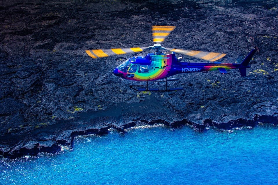 Kailua-Kona: Coastal Sights Doors On/Off Helicopter Tour - Cancellation Policy