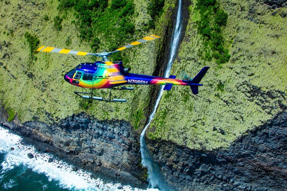 Kailua-Kona: Kohala, Volcanoes and Waterfall Helicopter Tour - Booking and Availability