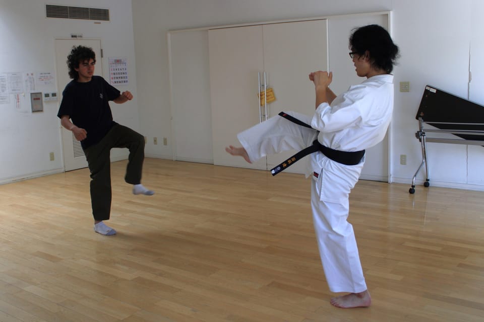 Karate Workout Experience With the Former All-Japan Champion - Booking Information