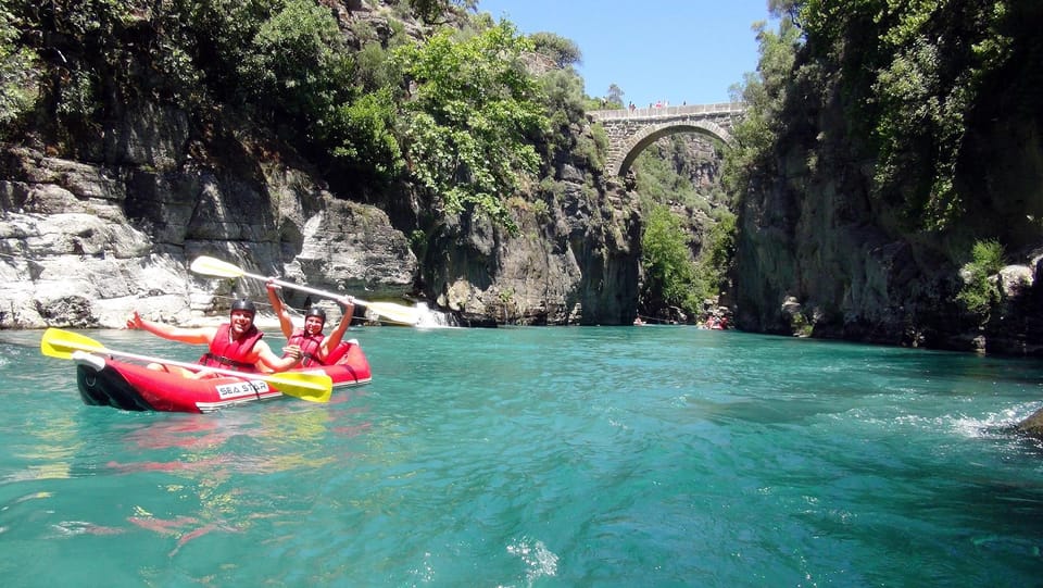 Kemer Rafting Tour - Included Services