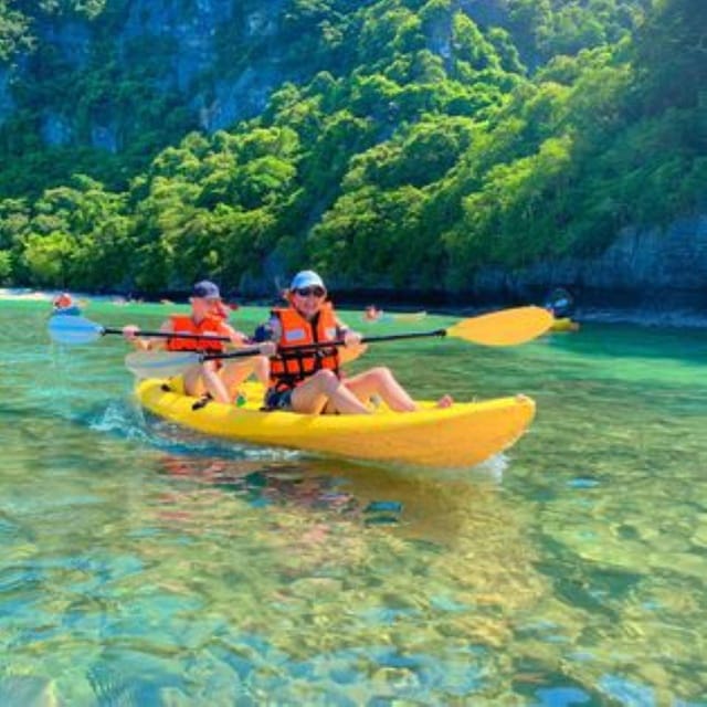 Koh Phangan: Mu Ko Ang Thong National Park Speedboat Tour - Kayaking