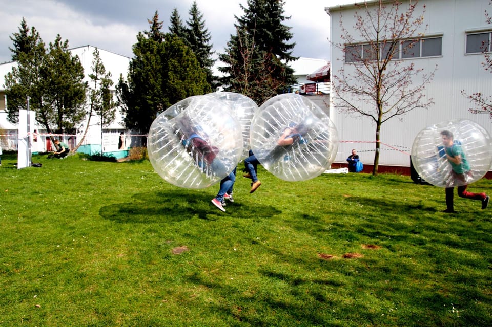 Krakow: Bubble Football - Meeting Point Details