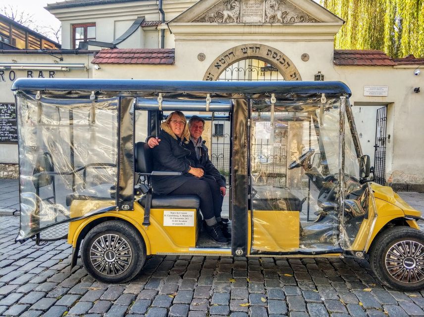 Krakow: Jewish Quarter and Ghetto Sightseeing Golf Cart Tour - Meeting Point Details