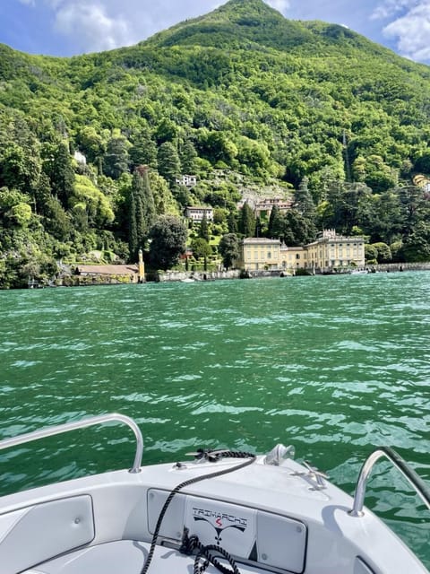 Lake Como: 1 Hour Boat Rental Without a License - Additional Services