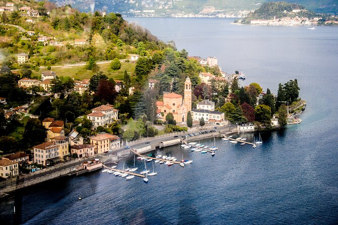 Lake Como Helicopter Tour With Stop for Lunch - Scenic Lake Views