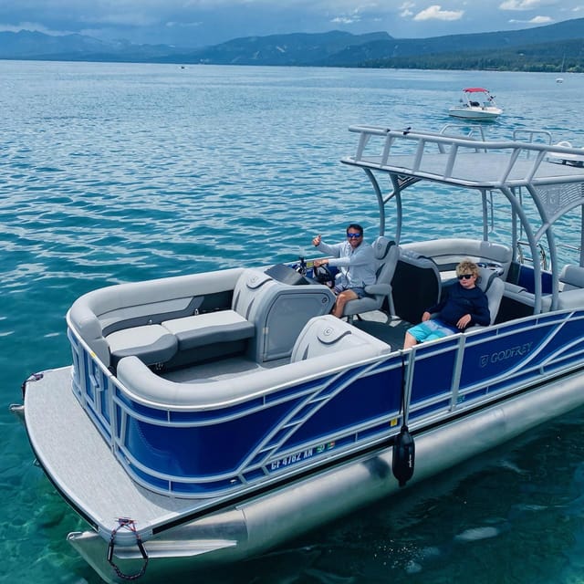 Lake Tahoe: Luxury Pontoon Boat Rental With Water Slide - Frequently Asked Questions