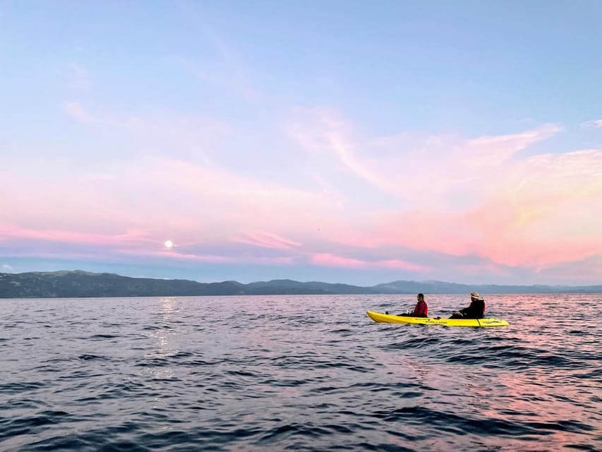 Lake Tahoe Sunset Kayak Tour - Sunset Kayaking in Lake Tahoe