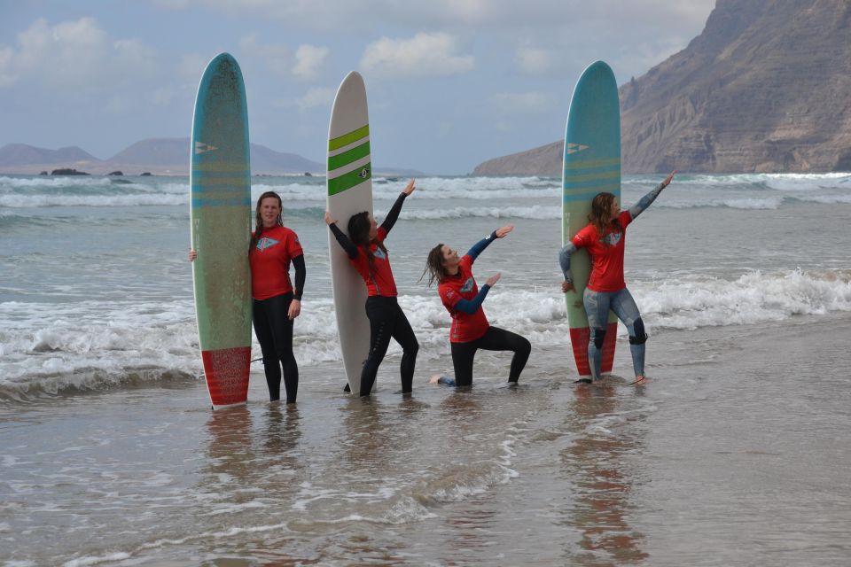 Lanzarote: Longboard Surf Lesson on Famara Beach for All Levels - Personalized Instruction by Nico