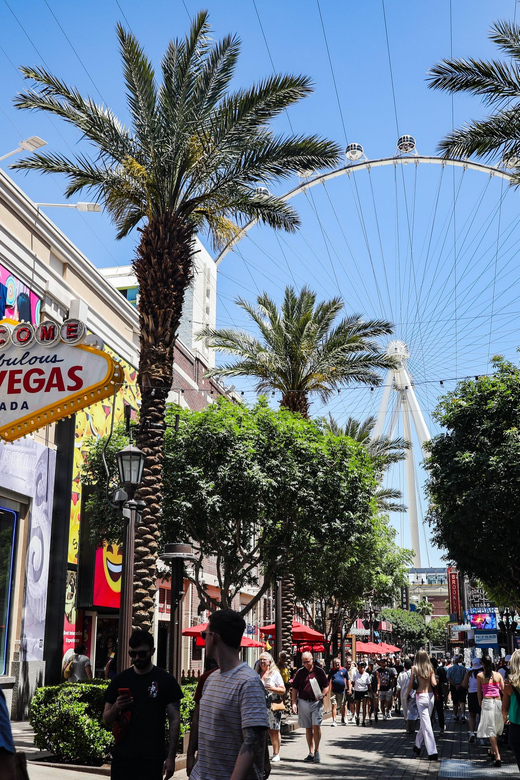 Las Vegas Strip Walking Tour With High Roller - Ending Location