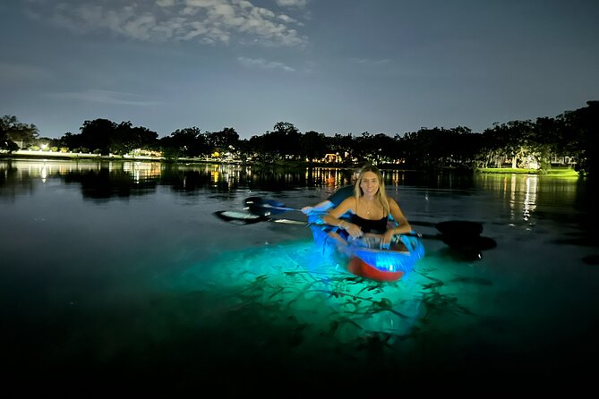 LED Glow in the Dark Clear Kayak or Clear Paddleboard in Paradise - What to Bring