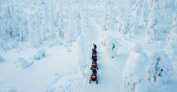 Levi: Easy Snowmobile Safari Into the Nature - Scenic Landscapes to Explore