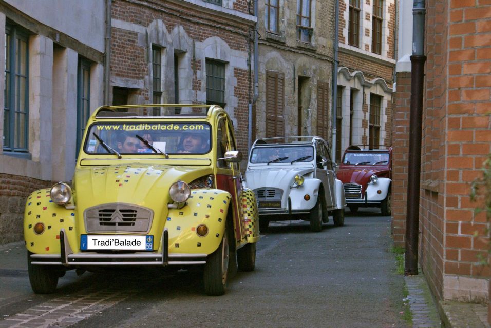 Lille Driving Tour by Convertible Citroen 2CV - Language Options