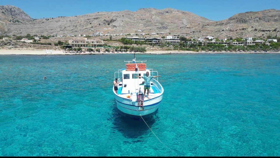 Lindos,Pefkos: All Inclusive Swim & Snorkel Boat Cruise - Refreshments and Cocktails