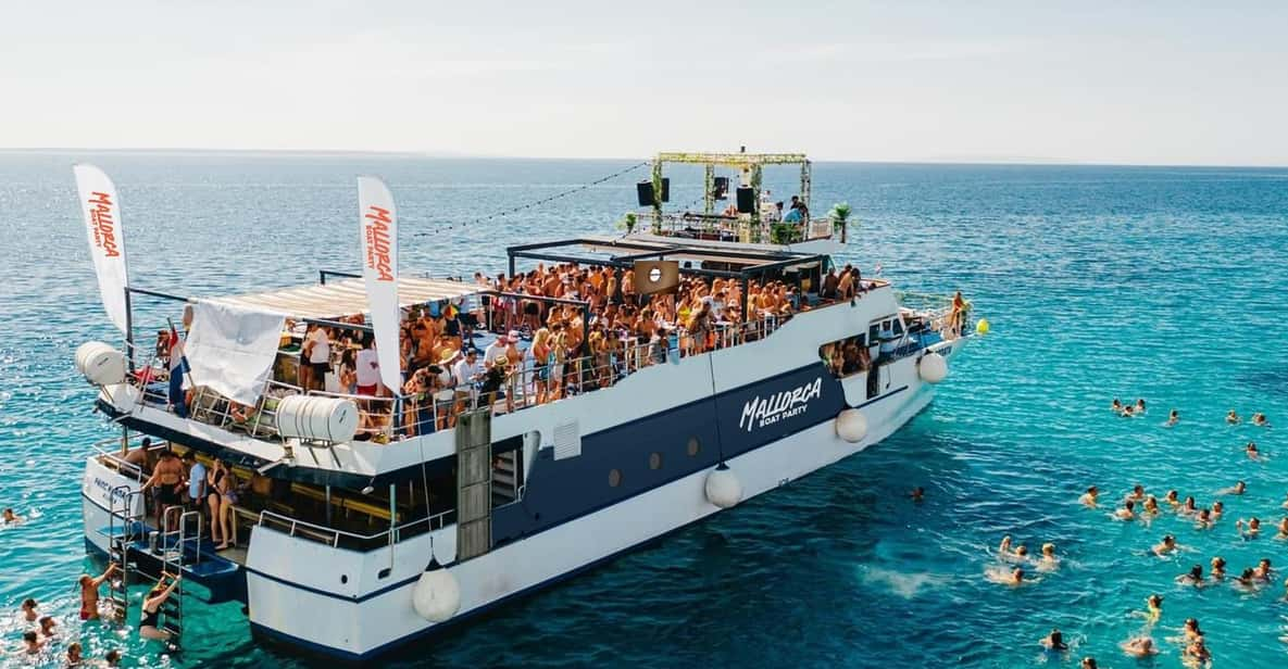 Mallorca: Boat Party With Live Djs, Lunch, & Nightclub Entry - Included Services