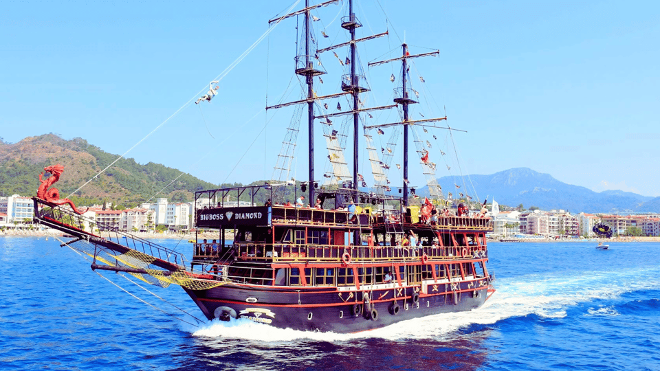 Marmaris: Big Boss Diamond Pirate Boat Trip - Booking Details