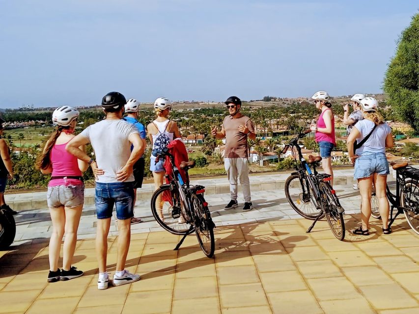 Maspalomas: Southern Coast E-Bike Tour Option Tapas Tasting - E-Bike Tour Route