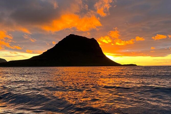 Midnight Sun Kayaking Adventure by Mt. Kirkjufell - Exploring Mt. Kirkjufell