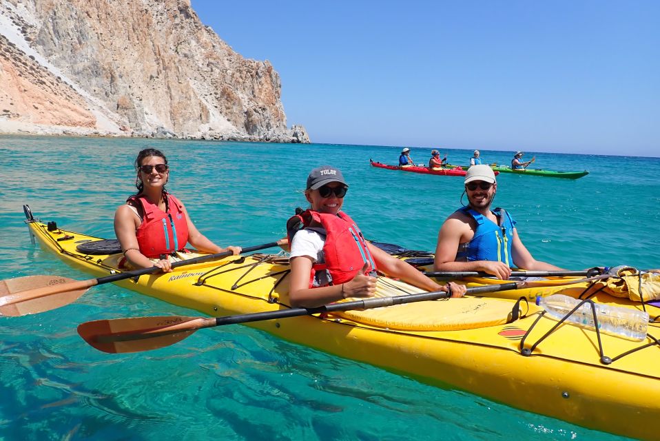 Milos: Guided Kayaking Trip With Snorkelling & Lunch - Customer Feedback