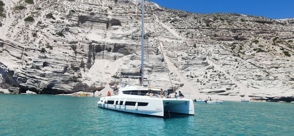 Milos: Kleftiko & Poliegos Catamaran Trip With Meal & Drinks - What to Pack for the Trip