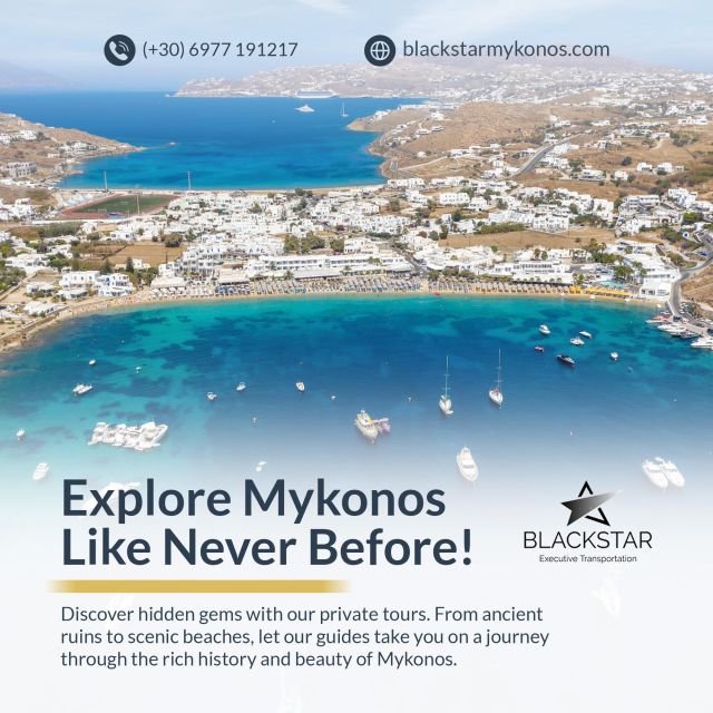 Mykonos Private Tour 4 Hours With Guide - Flexible Booking Options