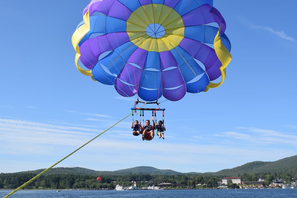 New York: Lake George Parasailing Experience - Exclusions and Restrictions