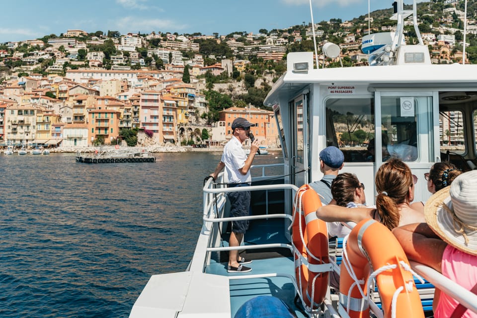 Nice: 1-Hour Sightseeing Cruise to Villefranche Bay - Route and Destinations