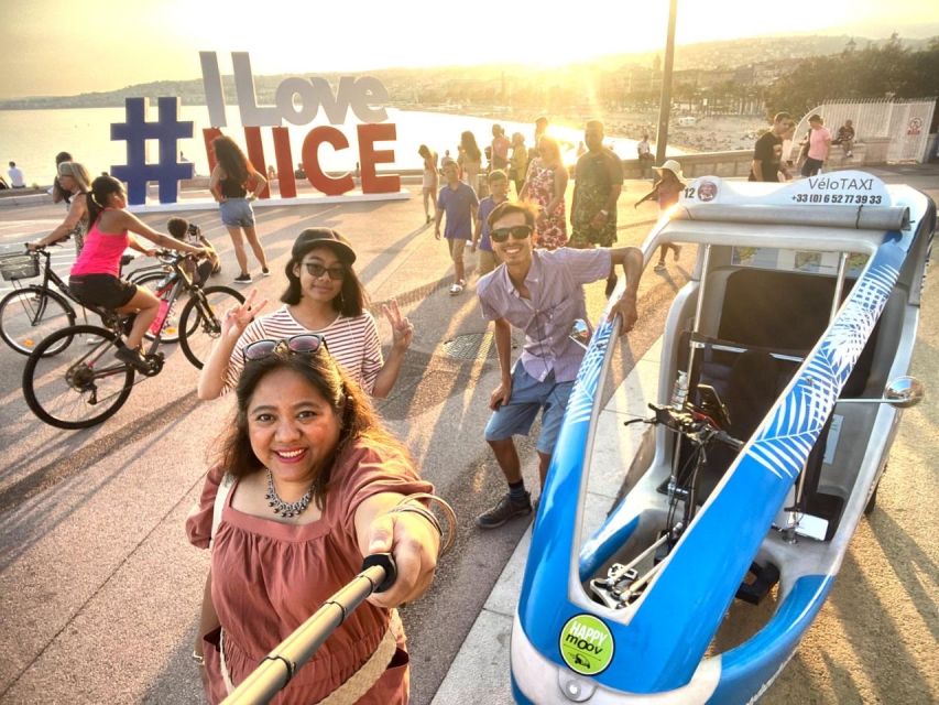 Nice: Private Guided Tour by Electric Bike Taxi - Booking Process and Payment Options