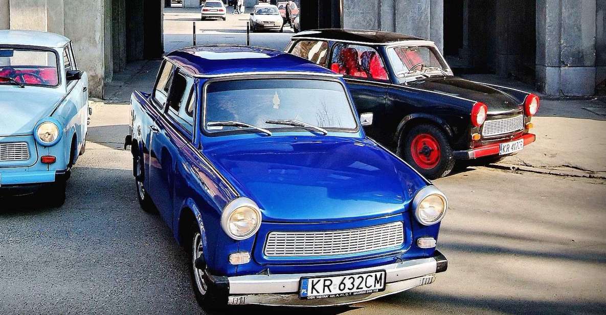 Nowa Huta: Crazy Tour of Krakow in Vintage Trabant - Accessibility Considerations