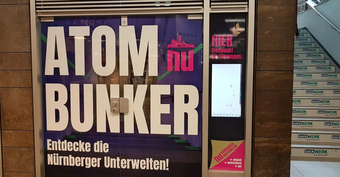 Nuremberg: Nuclear Bunker in Main Railway Station - Booking and Cancellation Policy