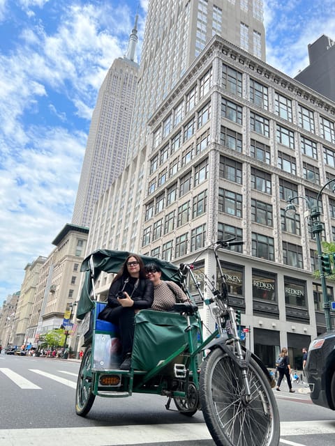 NYC: Midtown Manhattan Pedicab Tour - Booking and Cancellation