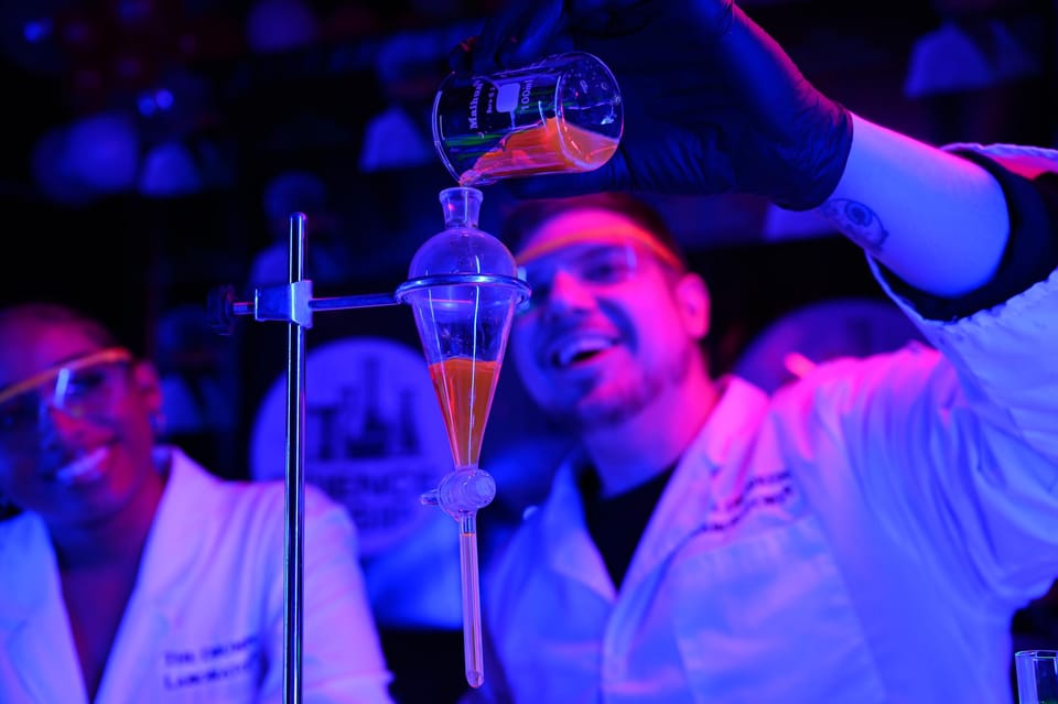 NYCs Science and Sip® Experience: The Drunken Laboratory - Inclusions and Amenities