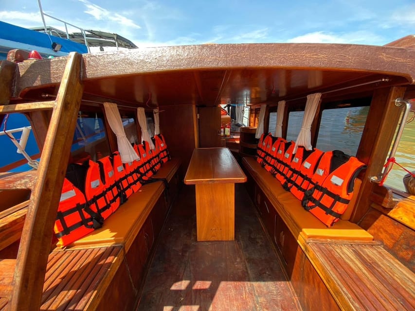 One Day Tour 4 Islands From Koh Yao by Luxury Vintage Boat - Chicken Island Snorkeling