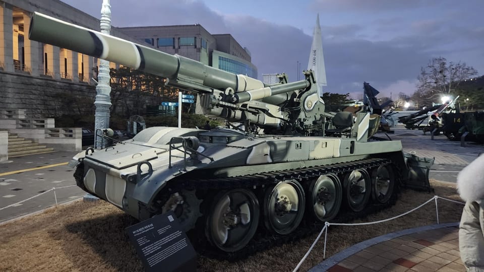 Outdoor Tour of the War Memorial Museum of Korea - Historic Vehicle History