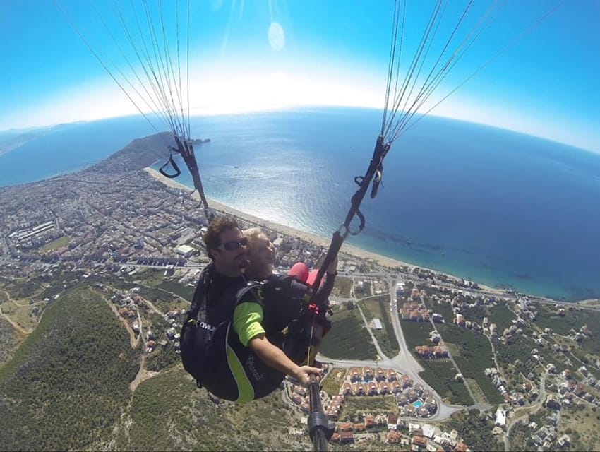 Paragliding Flight From Alanya - Capturing Your Adventure